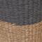 Household Essentials Woven Cattail Waste Basket
